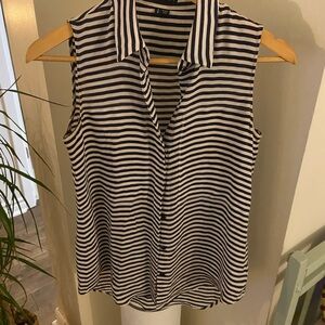 Striped Sleeveless Top